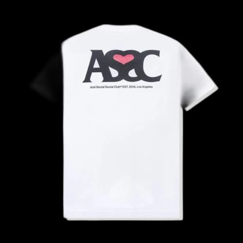 Anti Social Social Club Negative Space T-shirt White
