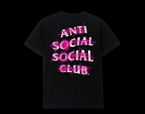 Anti Social Social Club Nevermind T-shirt Black