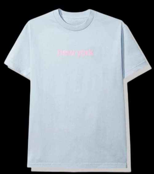 Anti Social Social Club New York Tee (FW19) Light Blue