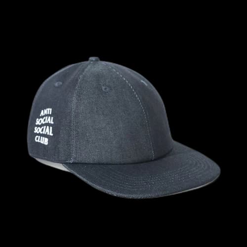 Anti Social Social Club Nicotine Cap (FW19) Denim