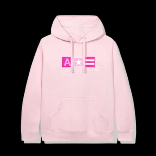 Anti Social Social Club No Hope For Us Hoodie Pink