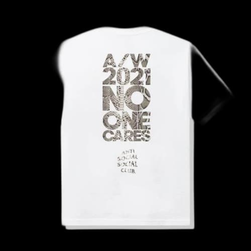 Anti Social Social Club No1 Curr T-shirt White