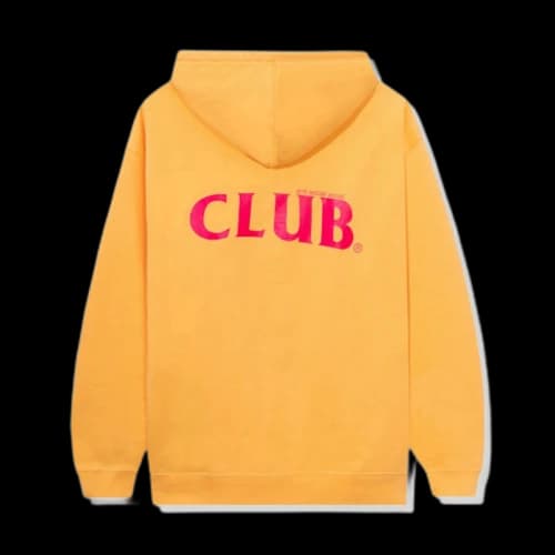 Anti Social Social Club Oh That Club Hoodie Gold