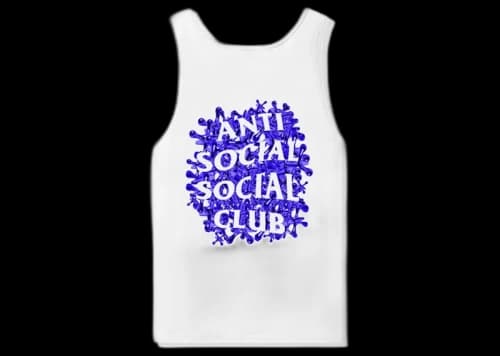 Anti Social Social Club Our Experiment Tank Top White
