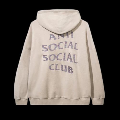 Anti Social Social Club Out Of Touch Hoodie Oatmeal
