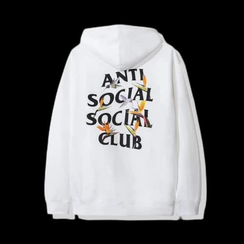 Anti Social Social Club Pair Of Dice Hoodie (FW19) White