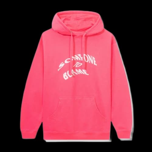 Anti Social Social Club Passing Fad Hoodie Pink