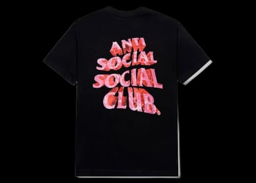 Anti Social Social Club Phaneritic Tee Black