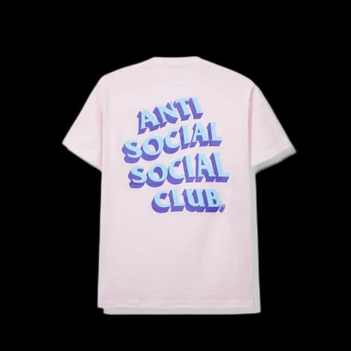 Anti Social Social Club Popcorn Tee Pink