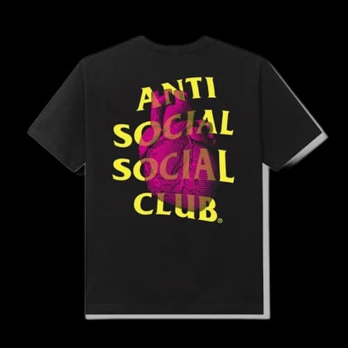 Anti Social Social Club Pulse Check T-shirt Black