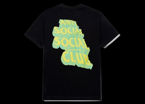 Anti Social Social Club Quest For Love Tee Black