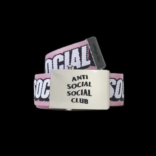 Anti Social Social Club Remove Belt Pink