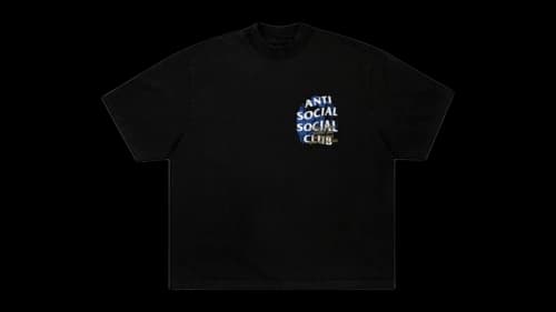 Anti Social Social Club Sadboyz El Azul Tee Black