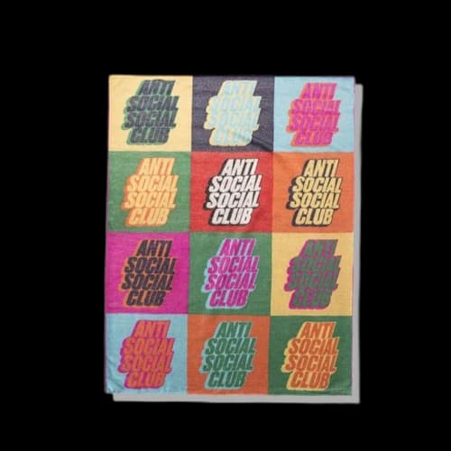 Anti Social Social Club Same Thing Blanket Multi