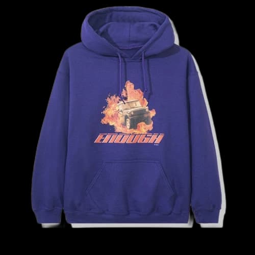 Anti Social Social Club Sandra Reeves Hoodie Purple