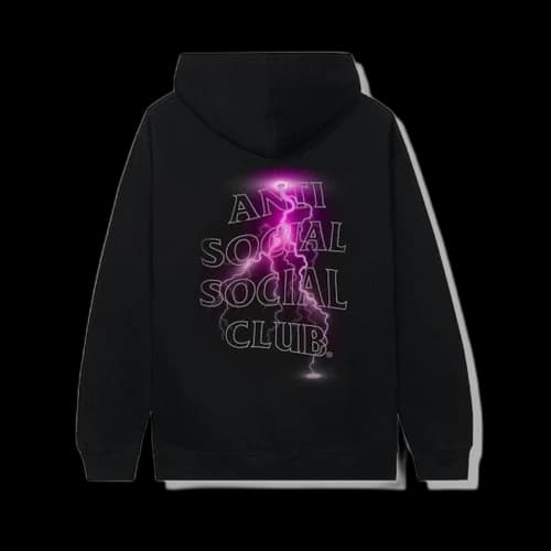 Anti Social Social Club Save Your Tears Hoodie Black