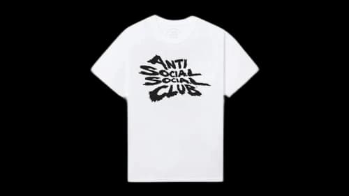 Anti Social Social Club School'd Tee White