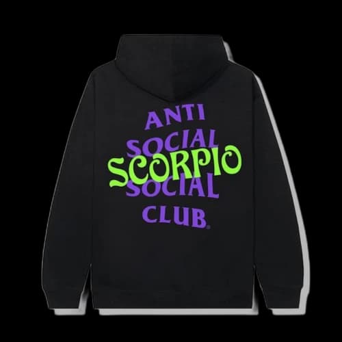 Anti Social Social Club Scorpio Hoodie Black