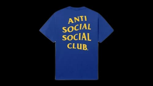 Anti Social Social Club Seasonal Mind Games Tee Blue