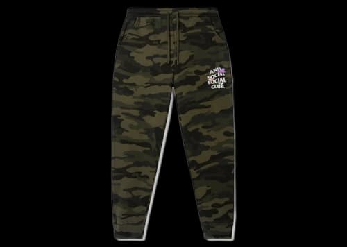 Anti Social Social Club Shell Shock Sweatpants Camo