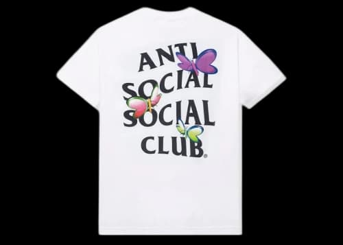 Anti Social Social Club Shell Shock Tee White