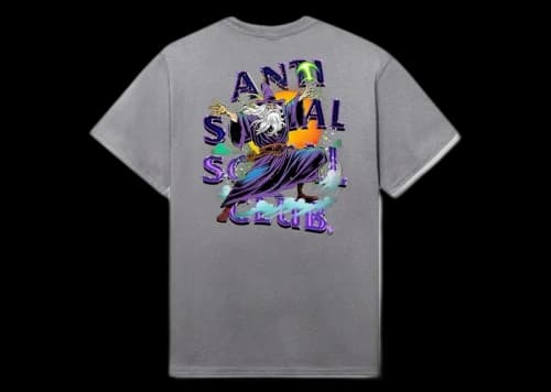 Anti Social Social Club Sleave Tee Grey
