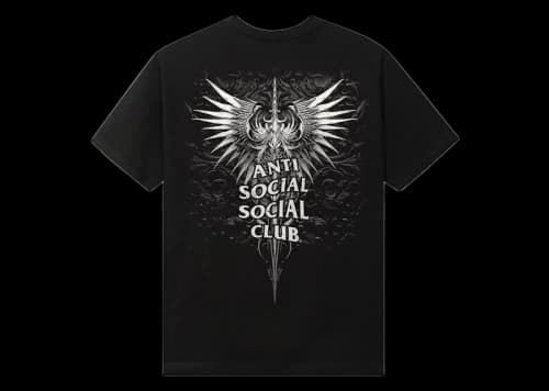 Anti Social Social Club Solace Tee Black