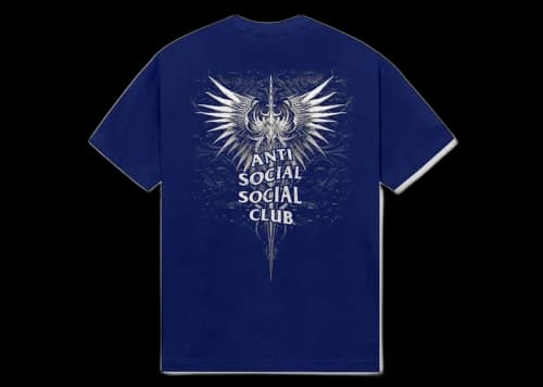 Anti Social Social Club Solace Tee Blue