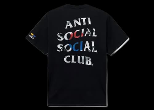 Anti Social Social Club South Korea Tee Black