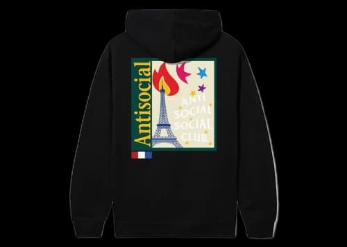 Anti Social Social Club Souvenir Shop Hoodie Black