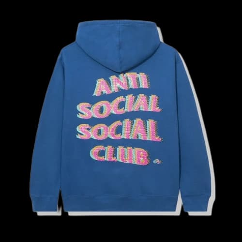 Anti Social Social Club Stir Crazy Hoodie Blue