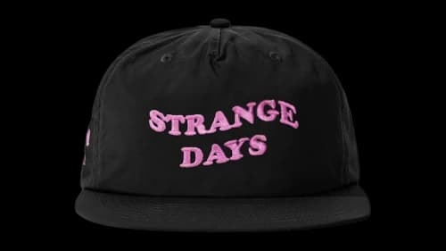 Anti Social Social Club Strange Days Cap Burgundy