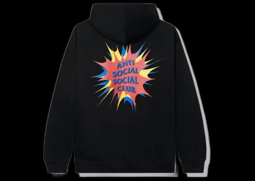 Anti Social Social Club Stunned Hoodie Black