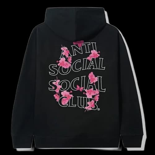 Anti Social Social Club Sugar High Hoodie Black