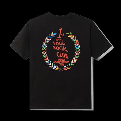 Anti Social Social Club Suzuka T-shirt Black