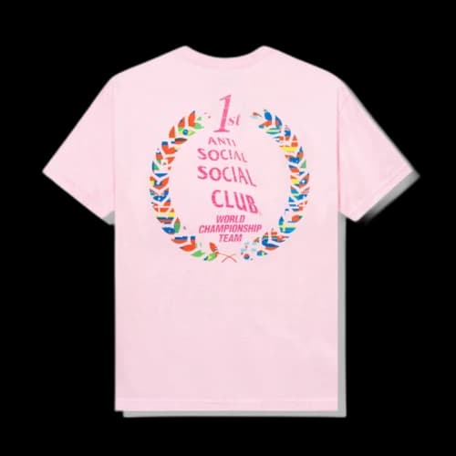 Anti Social Social Club Suzuka T-shirt Pink