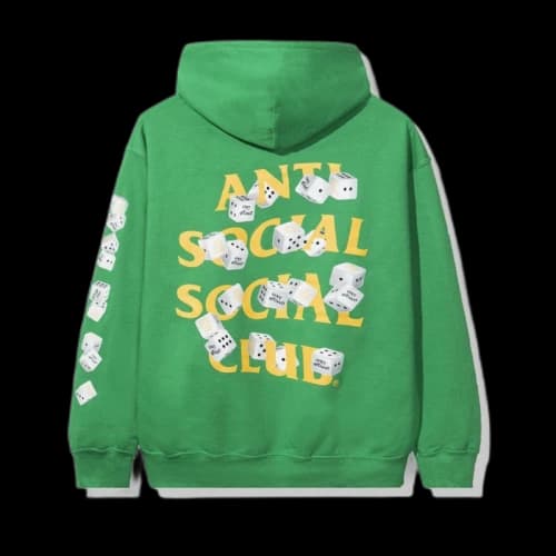 Anti Social Social Club Take Me Home Hoodie Green