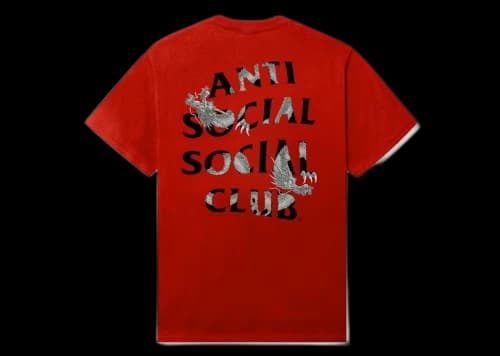 Anti Social Social Club Tatz Tee Red