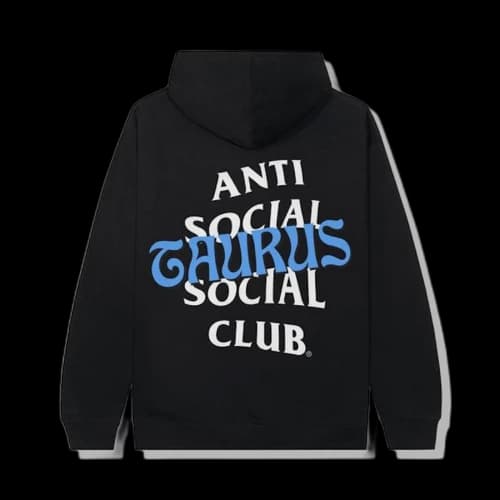 Anti Social Social Club Taurus Hoodie Black