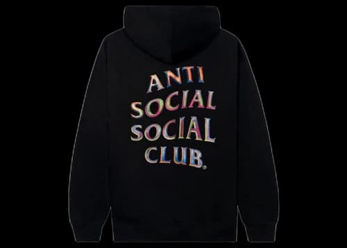 Anti Social Social Club Temporary Memory Hoodie Black