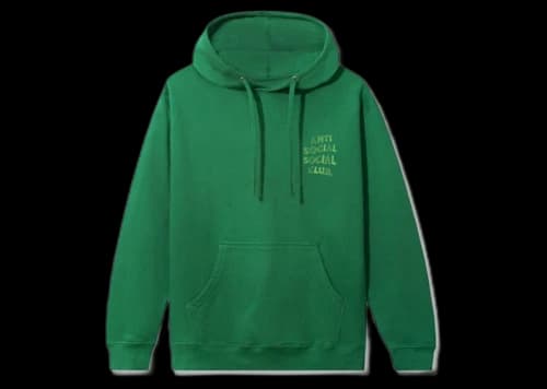 Anti Social Social Club The Hills Hoodie Green