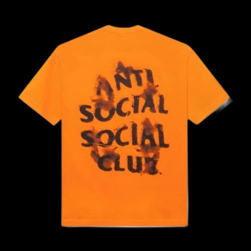 Anti Social Social Club The Notebook T-shirt Orange