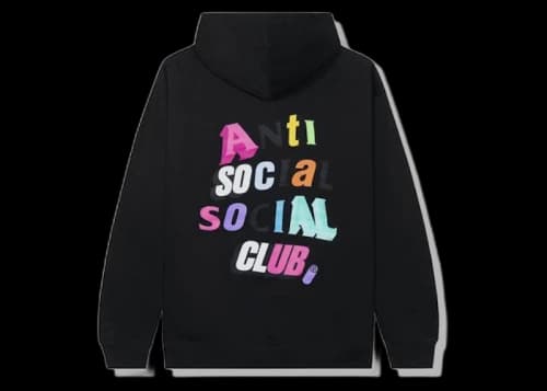 Anti Social Social Club The Real Me Hoodie Black
