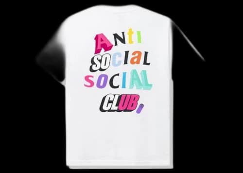 Anti Social Social Club The Real Me Tee White