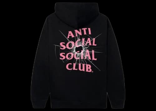 Anti Social Social Club Theories Hoodie (FW23) Black