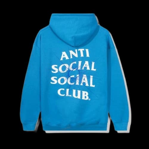 Anti Social Social Club Theories Hoodie Sapphire