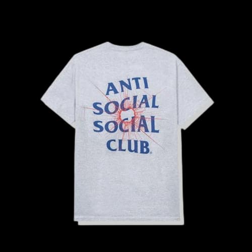Anti Social Social Club Theories Tee Gray