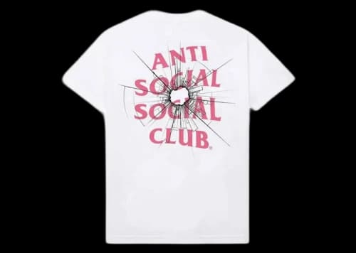 Anti Social Social Club Theories Tee White
