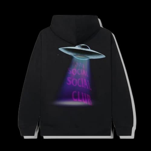 Anti Social Social Club Thoughts Hoodie Black