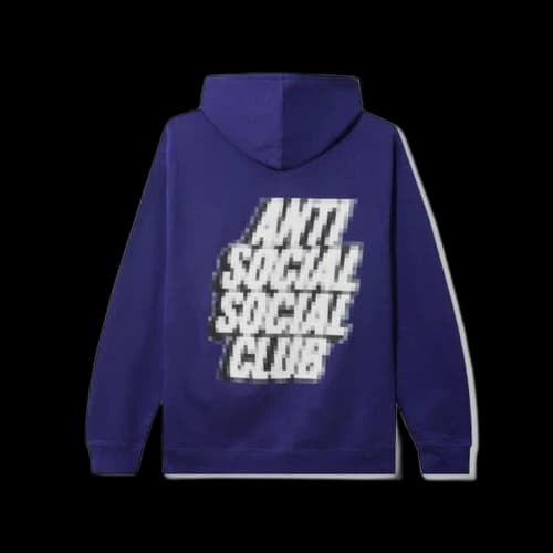 Anti Social Social Club Tokyo Hoodie Purple